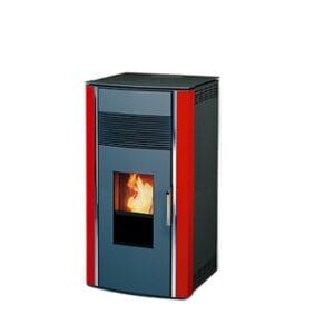 Peć na pelet  Alfa-Plam LUCA (8,4kW) crvena