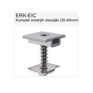 Komplet srednjih stezaljki 30-40mm ERK-EIC