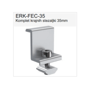 Komplet krajnjih stezaljki 35mm ERK-FEC-35